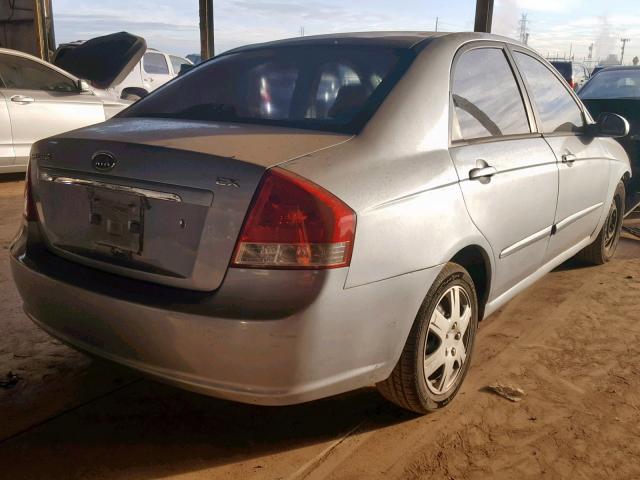 KNAFE122575469014 - 2007 KIA SPECTRA EX BLUE photo 4