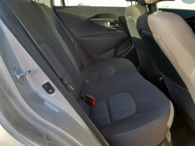 KNADM4A38D6109392 - 2013 KIA RIO LX SILVER photo 6