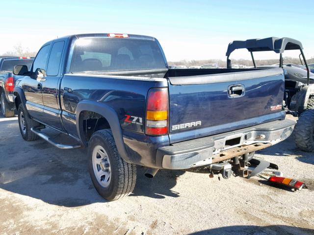 1GTEK19B95E164741 - 2005 GMC NEW SIERRA BLUE photo 3