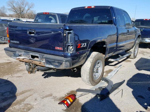 1GTEK19B95E164741 - 2005 GMC NEW SIERRA BLUE photo 4