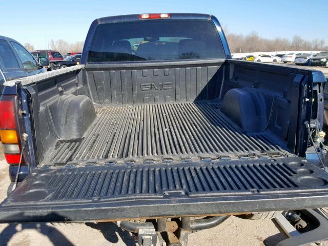 1GTEK19B95E164741 - 2005 GMC NEW SIERRA BLUE photo 6