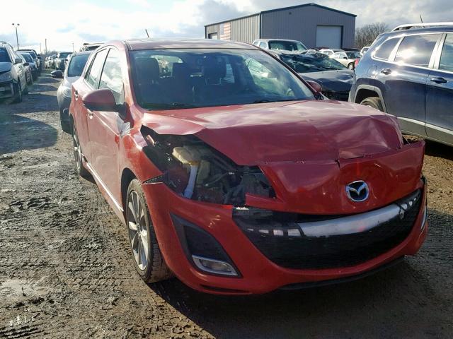 JM1BL1M54B1435015 - 2011 MAZDA 3 S RED photo 1