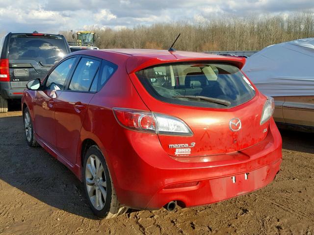 JM1BL1M54B1435015 - 2011 MAZDA 3 S RED photo 3