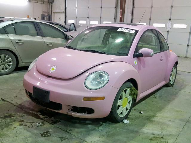 3VWRW31C76M420566 - 2006 VOLKSWAGEN NEW BEETLE Çəhrayı foto 2