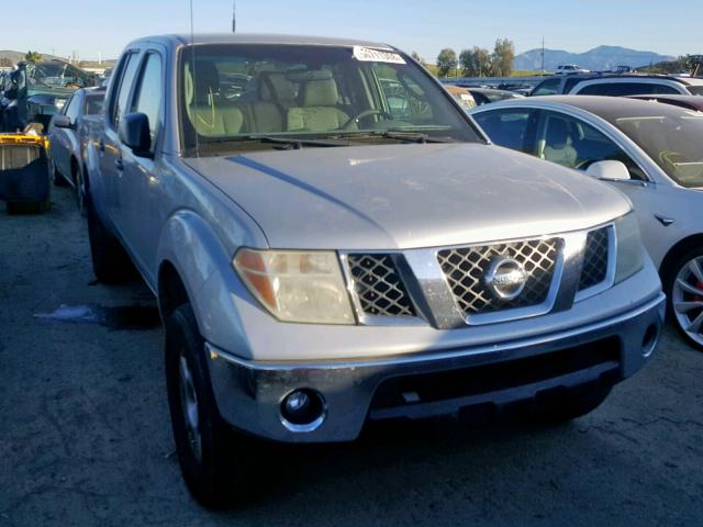 1N6AD07W07C448084 - 2007 NISSAN FRONTIER C SILVER photo 1