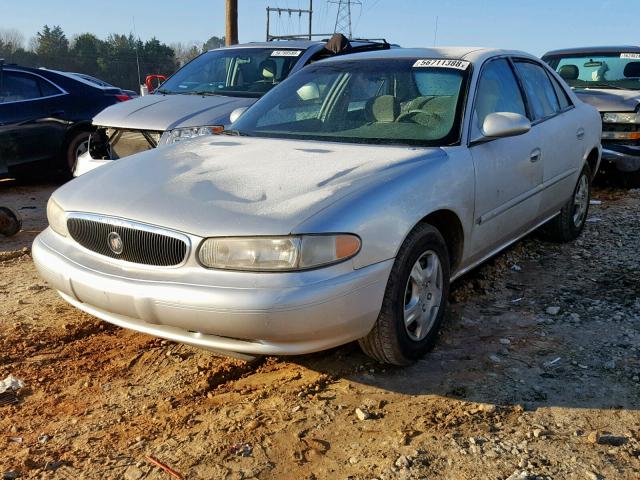 2G4WS52J441328521 - 2004 BUICK CENTURY CU SILVER photo 2