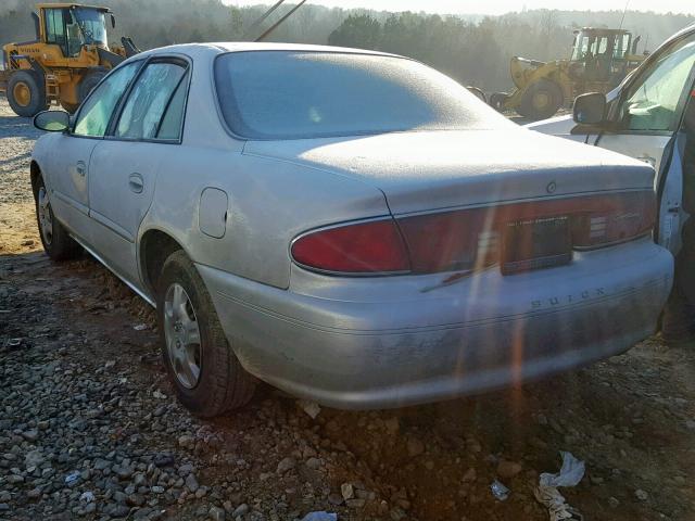 2G4WS52J441328521 - 2004 BUICK CENTURY CU SILVER photo 3