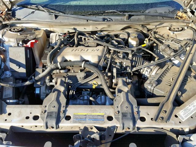 2G4WS52J441328521 - 2004 BUICK CENTURY CU SILVER photo 7