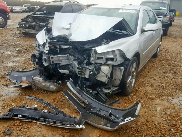 1G1ZC5E02CF209822 - 2012 CHEVROLET MALIBU 1LT ვერცხლისფერი ფოტო 2