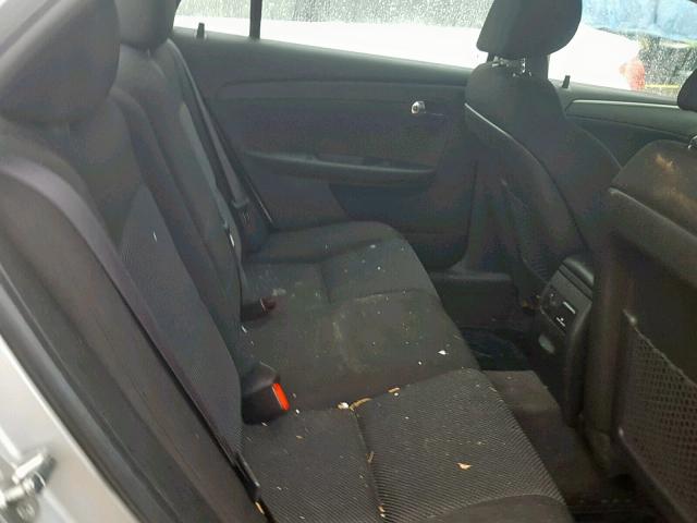 1G1ZC5E02CF209822 - 2012 CHEVROLET MALIBU 1LT ვერცხლისფერი ფოტო 6