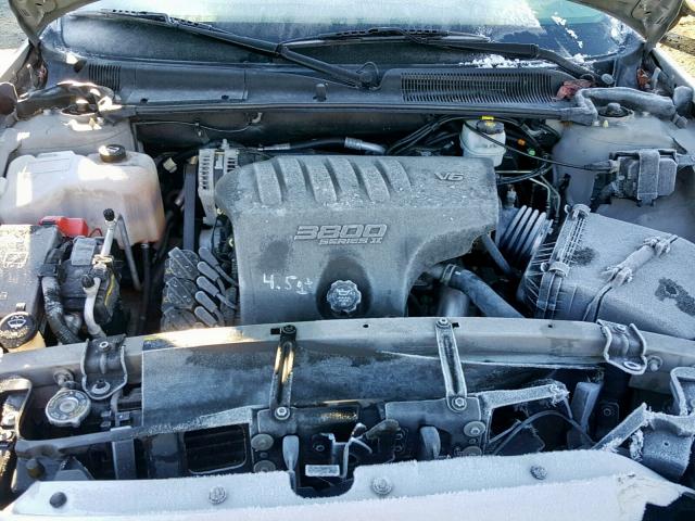 1G4HP52K644129722 - 2004 BUICK LESABRE CU SILVER photo 7