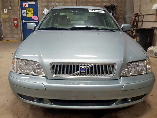 YV1VS27503F006163 - 2003 VOLVO S40 1.9T TEAL photo 7