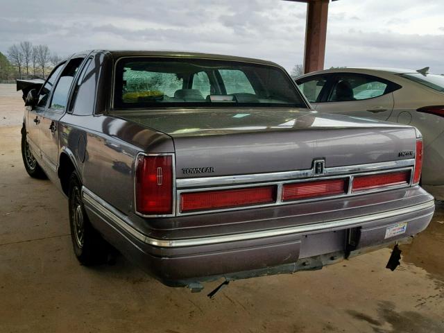 1LNLM81W5TY707907 - 1996 LINCOLN TOWN CAR E GRAY photo 3