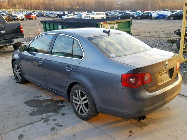 3VWSG71KX6M714993 - 2006 VOLKSWAGEN JETTA 2.5 GRAY photo 3