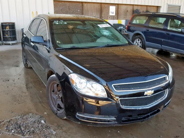 1G1ZH57BX9F155551 - 2009 CHEVROLET MALIBU 1LT BLACK photo 1