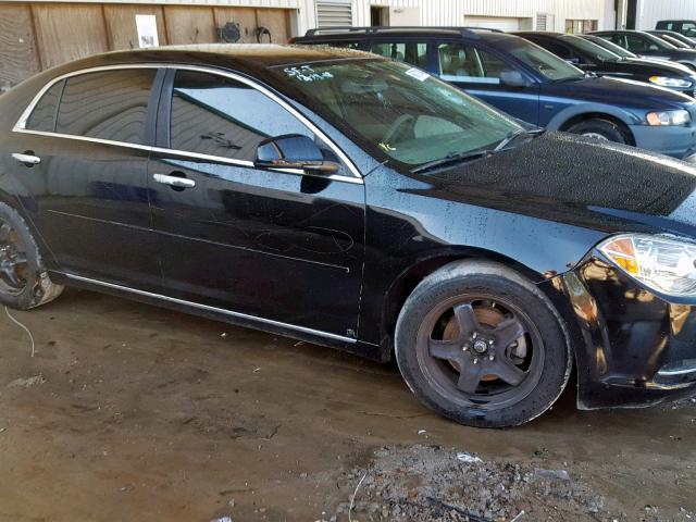 1G1ZH57BX9F155551 - 2009 CHEVROLET MALIBU 1LT BLACK photo 9