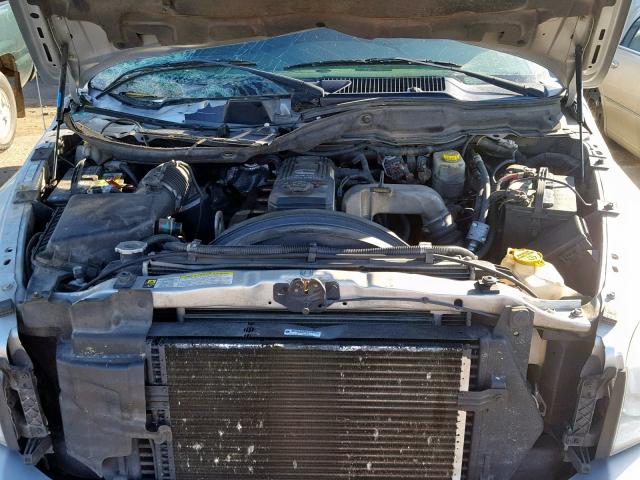 3D7KR28C07G701464 - 2007 DODGE RAM 2500 S SILVER photo 7