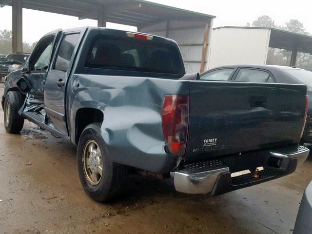 1GCCS136768277316 - 2006 CHEVROLET COLORADO GREEN photo 3