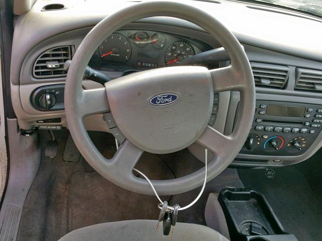 1FAFP55S24G160753 - 2004 FORD TAURUS SES WHITE photo 10