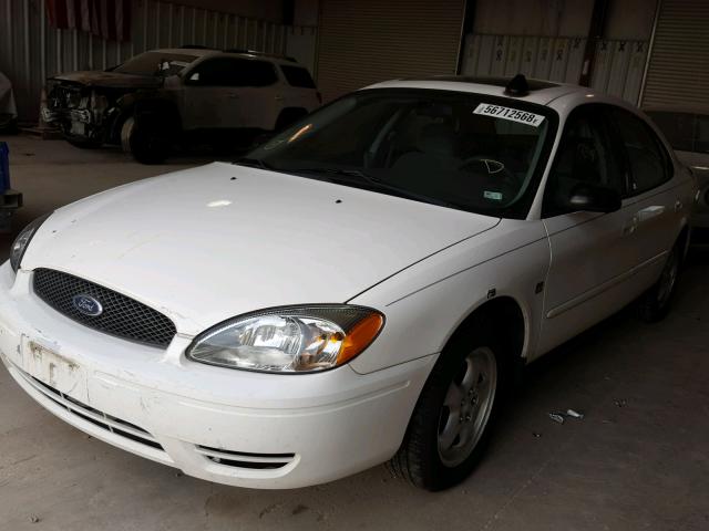 1FAFP55S24G160753 - 2004 FORD TAURUS SES WHITE photo 2