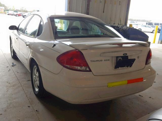 1FAFP55S24G160753 - 2004 FORD TAURUS SES WHITE photo 3