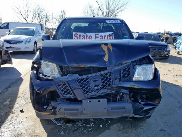 1N6AD07UX9C414235 - 2009 NISSAN FRONTIER C BLACK photo 9