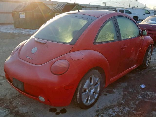 3VWFE21C12M461351 - 2002 VOLKSWAGEN NEW BEETLE წითელი ფოტო 4
