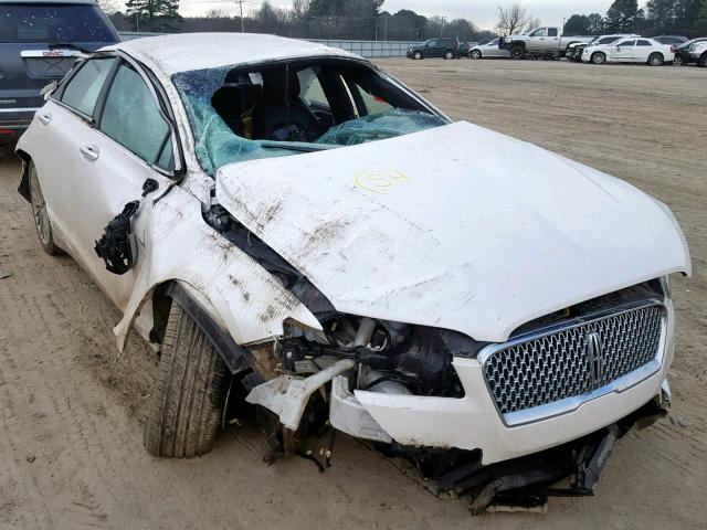 3LN6L5E95HR606357 - 2017 LINCOLN MKZ RESERV WHITE photo 1