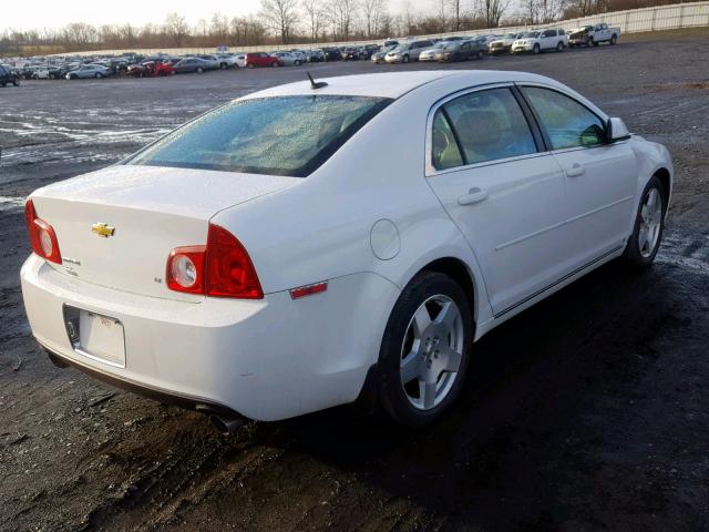 1G1ZJ577494170705 - 2009 CHEVROLET MALIBU 2LT WHITE photo 4