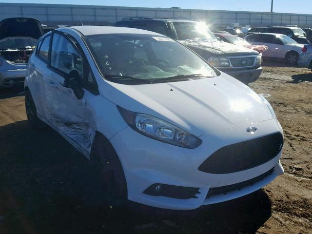 3FADP4GX2FM207539 - 2015 FORD FIESTA ST WHITE photo 1