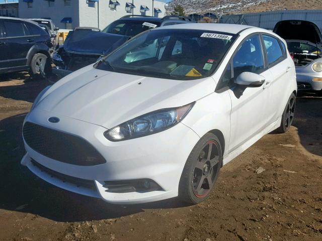 3FADP4GX2FM207539 - 2015 FORD FIESTA ST WHITE photo 2