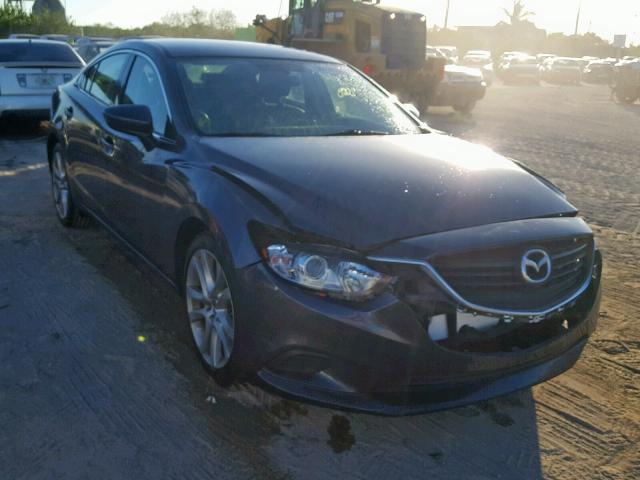 JM1GJ1V50G1484794 - 2016 MAZDA 6 TOURING BLACK photo 1