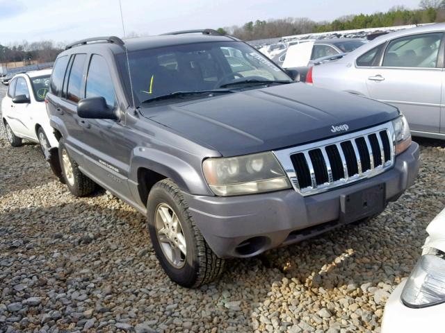 1J4GX48S84C401575 - 2004 JEEP GRAND CHER GRAY photo 1