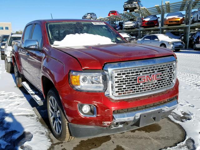 1GTP6EE15J1206941 - 2018 GMC CANYON DEN RED photo 1