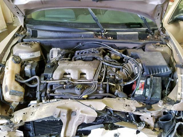 1G2NF52E62M594717 - 2002 PONTIAC GRAND AM S GOLD photo 7