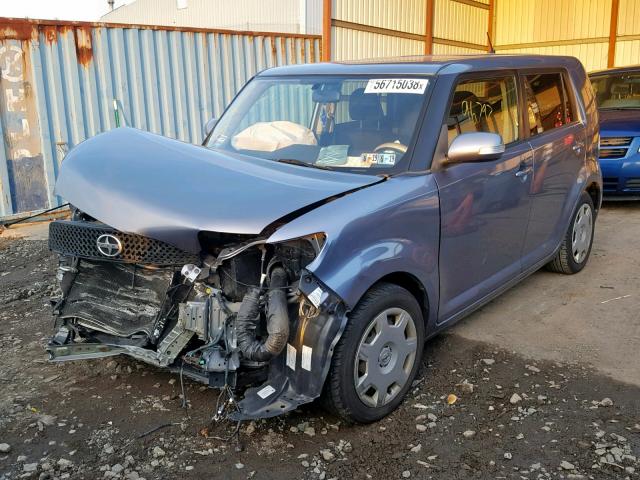 JTLKE50E991082597 - 2009 TOYOTA SCION XB Сұр фото 2