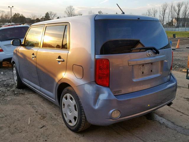 JTLKE50E991082597 - 2009 TOYOTA SCION XB Сұр фото 3