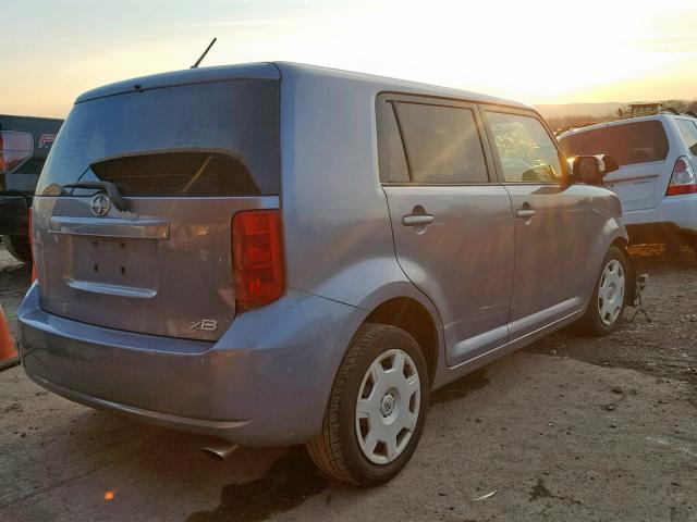 JTLKE50E991082597 - 2009 TOYOTA SCION XB Сұр фото 4