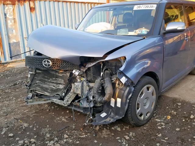 JTLKE50E991082597 - 2009 TOYOTA SCION XB Сұр фото 9