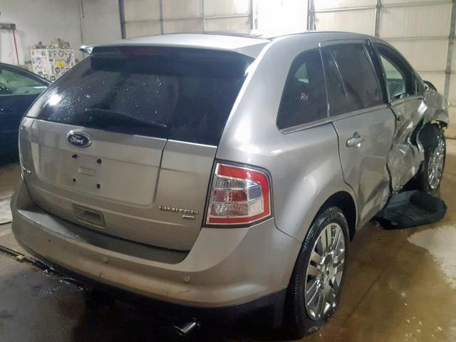 2FMDK49C88BB48533 - 2008 FORD EDGE LIMIT SILVER photo 4