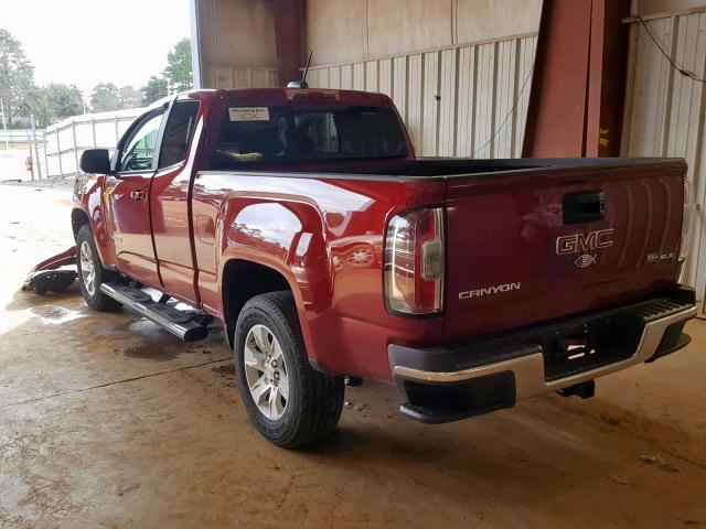 1GTH5CENXH1270708 - 2017 GMC CANYON SLE RED photo 3