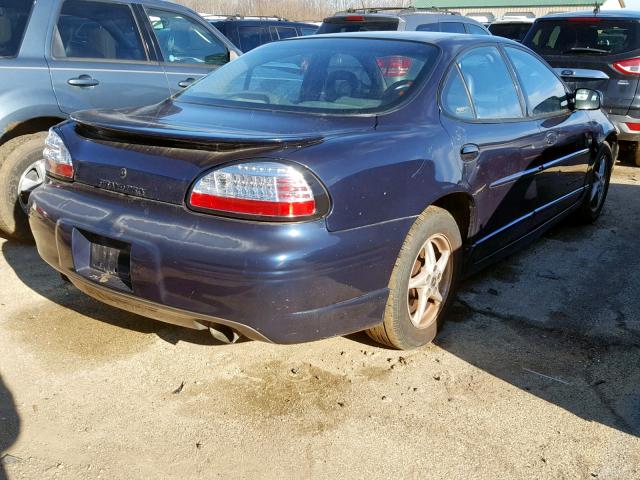 1G2WP52KXYF158215 - 2000 PONTIAC GRAND PRIX ლურჯი ფოტო 4
