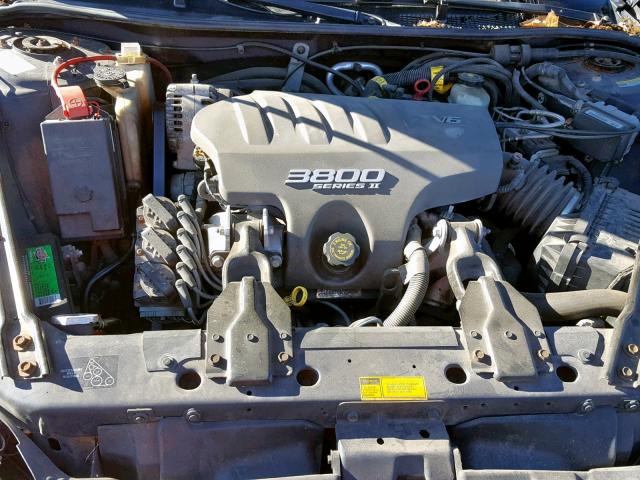 1G2WP52KXYF158215 - 2000 PONTIAC GRAND PRIX ლურჯი ფოტო 7