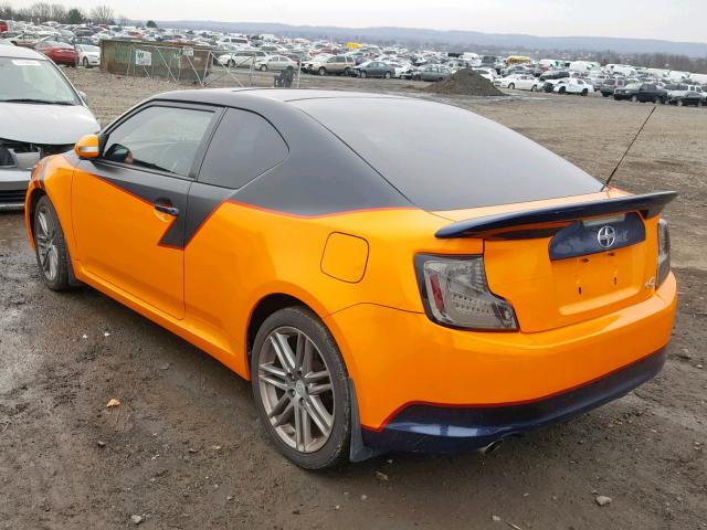 JTKJF5C76B3011961 - 2011 TOYOTA SCION TC 橙色 照片 3
