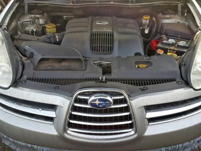 4S4WX82C164421377 - 2006 SUBARU B9 TRIBECA GRAY photo 7