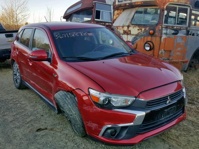 JA4AR3AU9GZ054247 - 2016 MITSUBISHI OUTLANDER MAROON photo 1