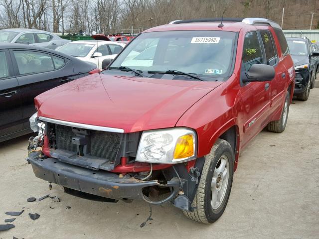 1GKET12S546172176 - 2004 GMC ENVOY XUV RED photo 2