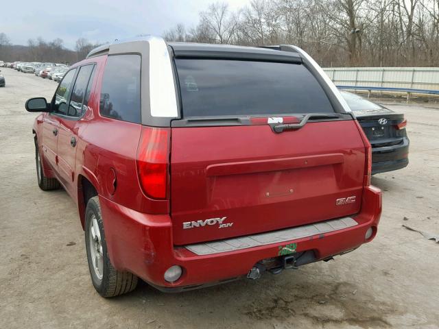 1GKET12S546172176 - 2004 GMC ENVOY XUV RED photo 3