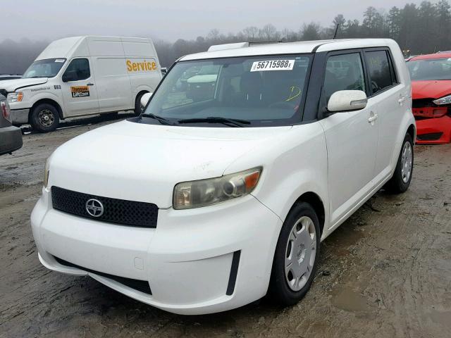 JTLKE50E991089288 - 2009 TOYOTA SCION XB Ақ фото 2