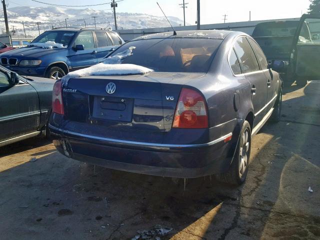 WVWRH63B72P440162 - 2002 VOLKSWAGEN PASSAT GLX 蓝色 照片 4